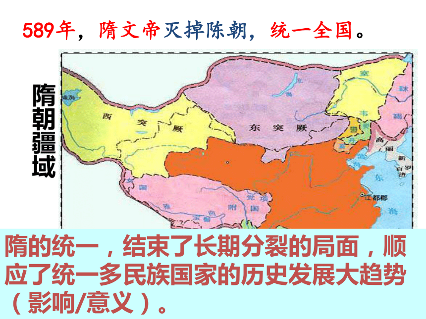 人教部编版七年级历史下册  第1课  隋朝的统一与灭亡  课件 (共32张PPT)