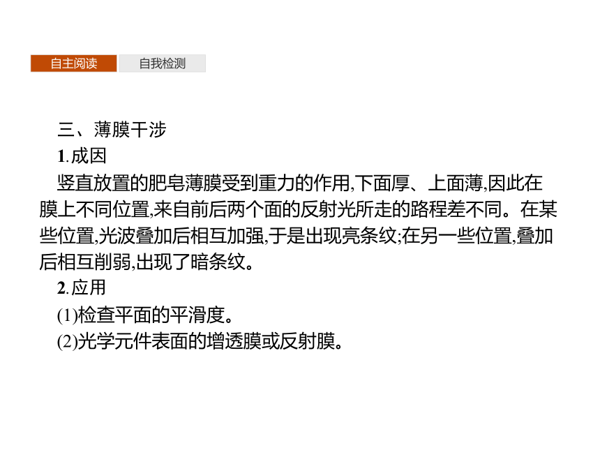 第四章　3　光的干涉—2020-2021【新教材】人教版（2019）高中物理选修第一册课件(共41张PPT)