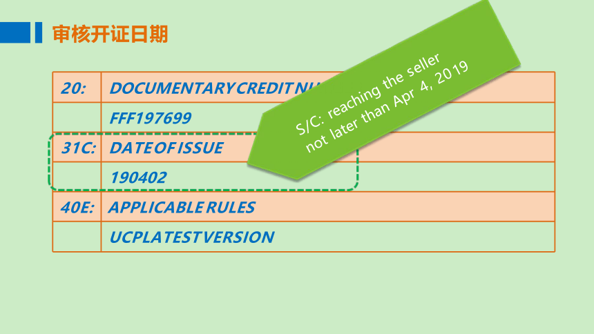 2.1、审证业务操作-3 课件(共18张PPT)-《外贸单证操作》同步教学（高教版·第五版）