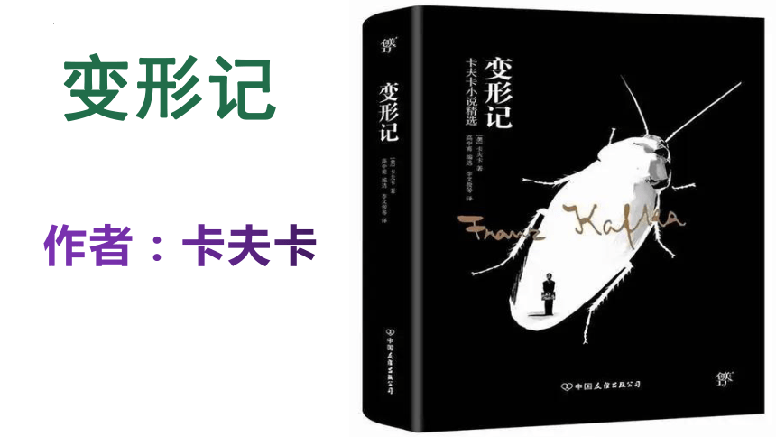 14.2《变形记》课件（共24张PPT）2023-2024学年统编版高中语文必修下册