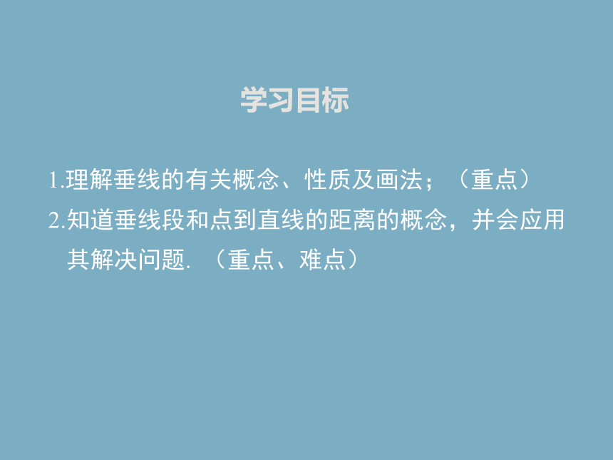 人教版七年级数学下册  5.1.2  垂线课件 （共15张PPT）