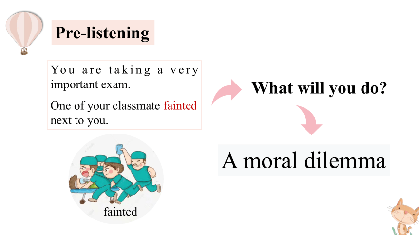 人教版（2019）必修第三册Unit 2 Morals and Virtues Listening and Speaking 公开课课件(共18张PPT，内镶嵌音频)
