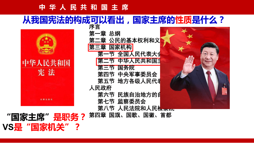 （核心素养目标）6.2中华人民共和国主席课件（共23张PPT）+内嵌视频