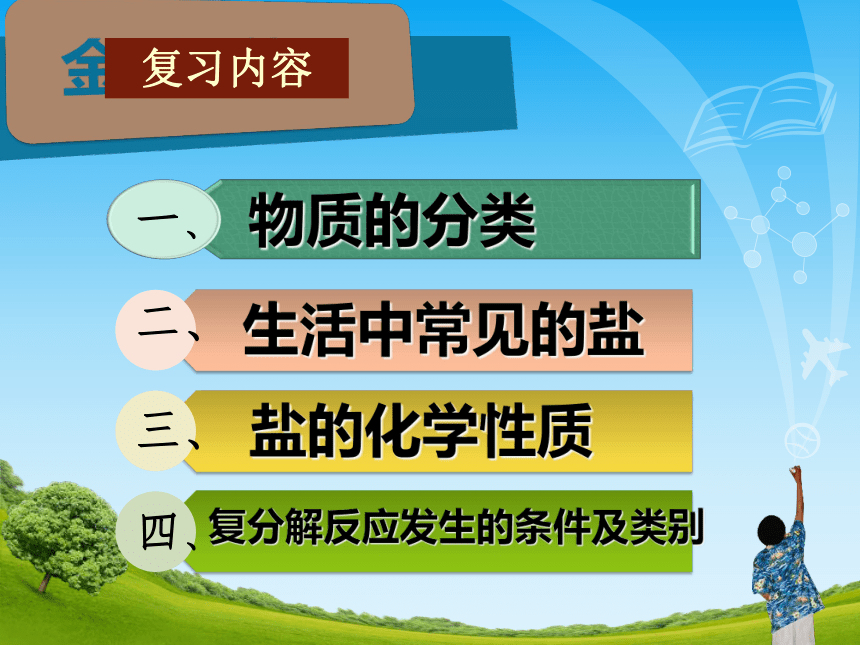 京改版九年级下册化学 第12章 盐复习 课件(30张PPT)