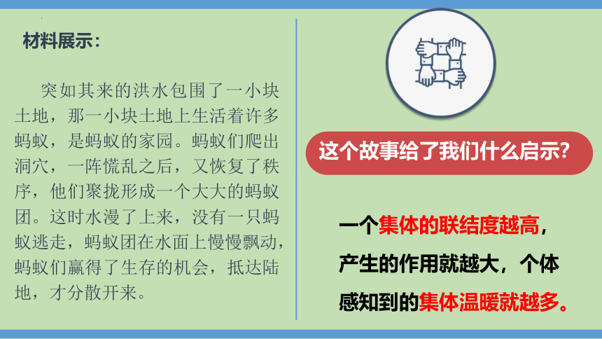 （核心素养目标）6.1 集体生活邀请我  课件(共27张PPT)-2023-2024学年七年级道德与法治下册