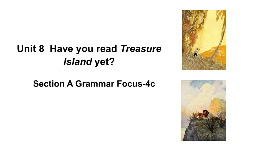 八下Unit 8 Have you read Treasure Island yet? Section A Grammar-4c (共22张PPT)