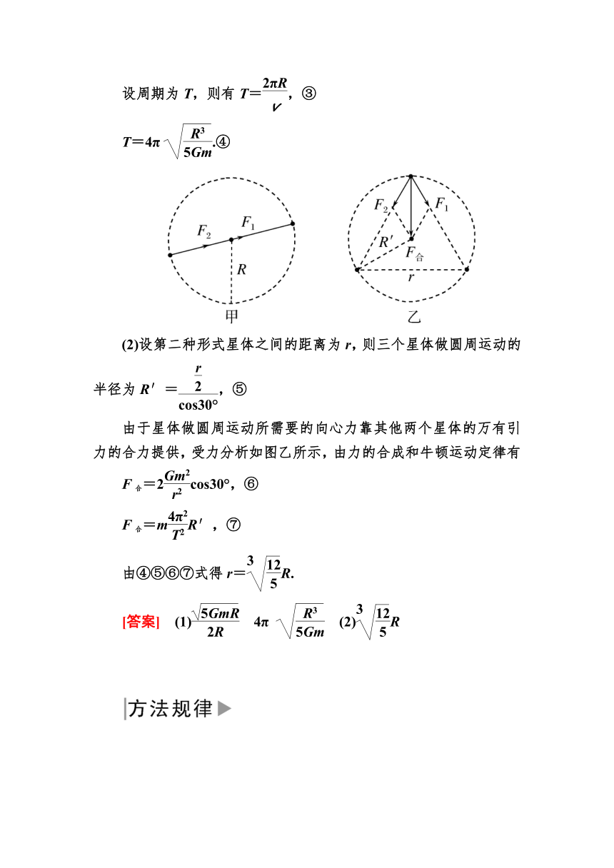 高中物理人教版必修二导学案    章末整合提升6第六章　万有引力与航天  Word版含答案