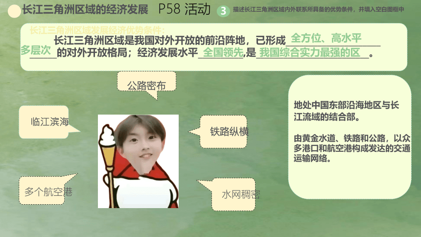 7.4 长江三角洲区域的内外联系 课件 2023-2024学年八年级地理下学期湘教版(共27张PPT)
