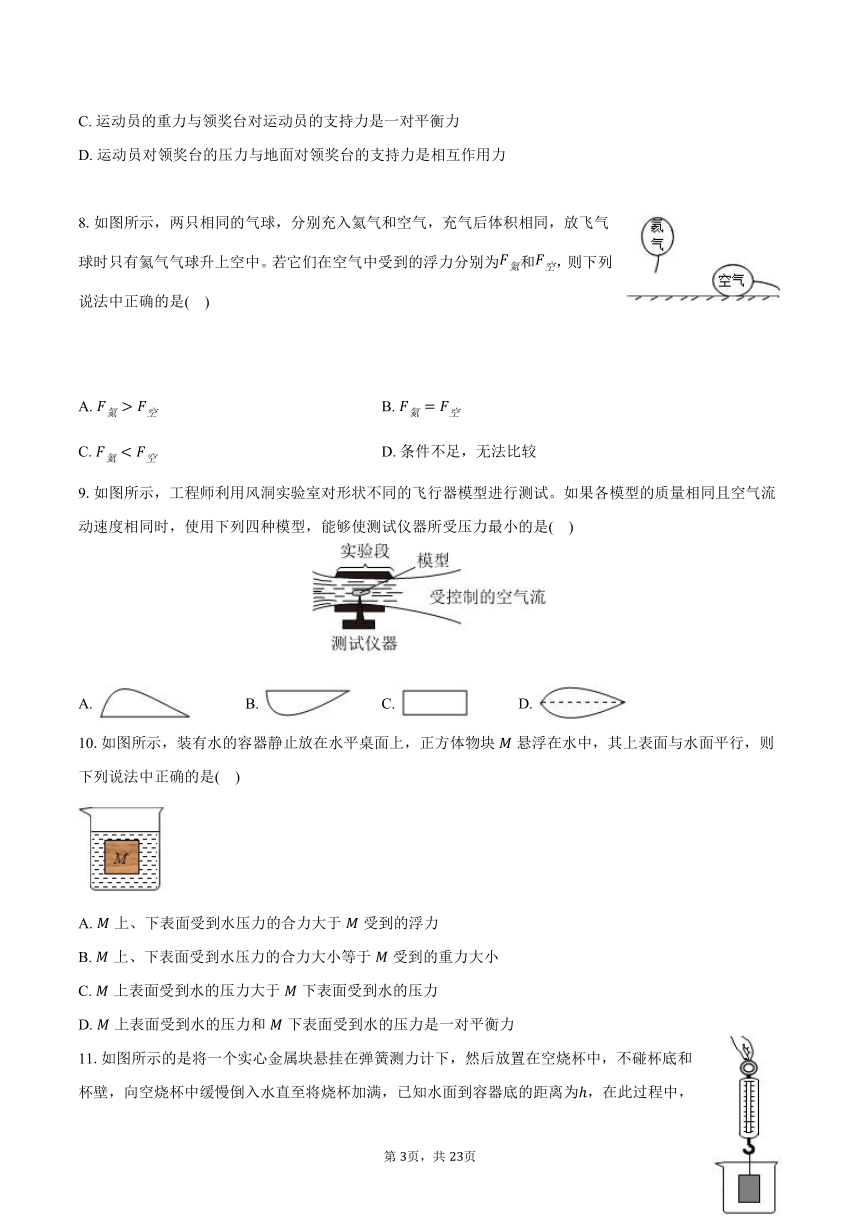 2023-2024学年北京二中教育集团八年级（下）期中物理试卷-普通用卷（含解析）