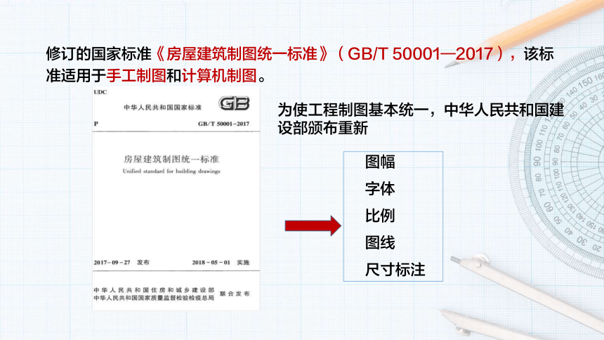 单元一基本制图标准 课件(共21张PPT)《土木工程识图（房屋建筑类）》同步教学（高教版）