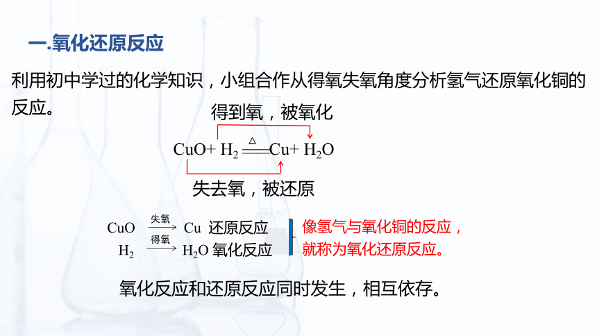 2.1 氧化还原反应（课件）-【中职专用】高中化学（高教版2021·通用类）