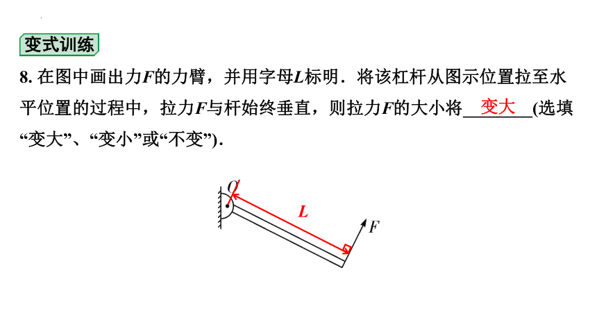 2024年海南省中考物理二轮重点专题研究 习题课件 (共36张PPT) 8.1简单机械
