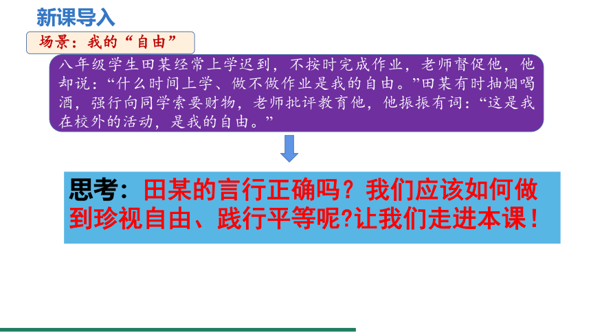 7.2 自由平等的追求 课件（共17张PPT）+内嵌视频- 统编版道德与法治八年级下册