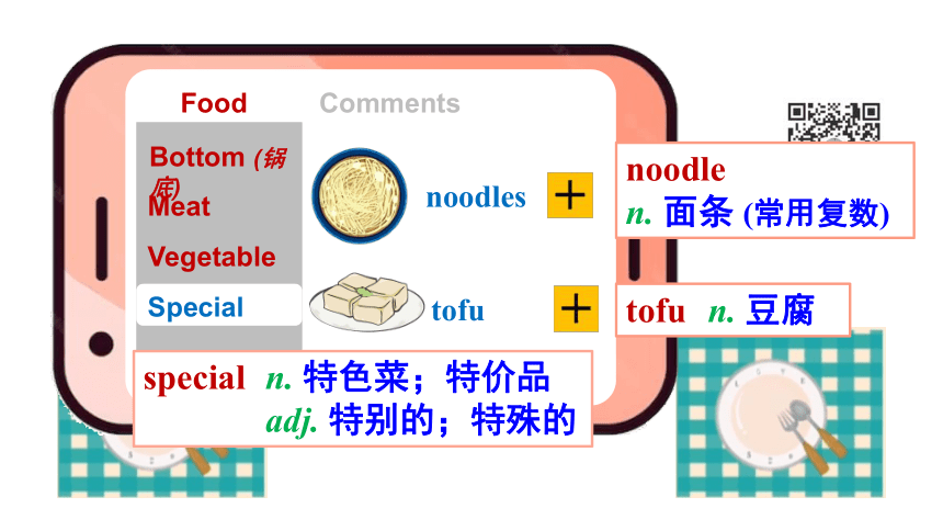 Unit 10 I'd like some noodles. Section A 1a-2d课件(共27张PPT) 2023-2024学年人教版七年级英语下册