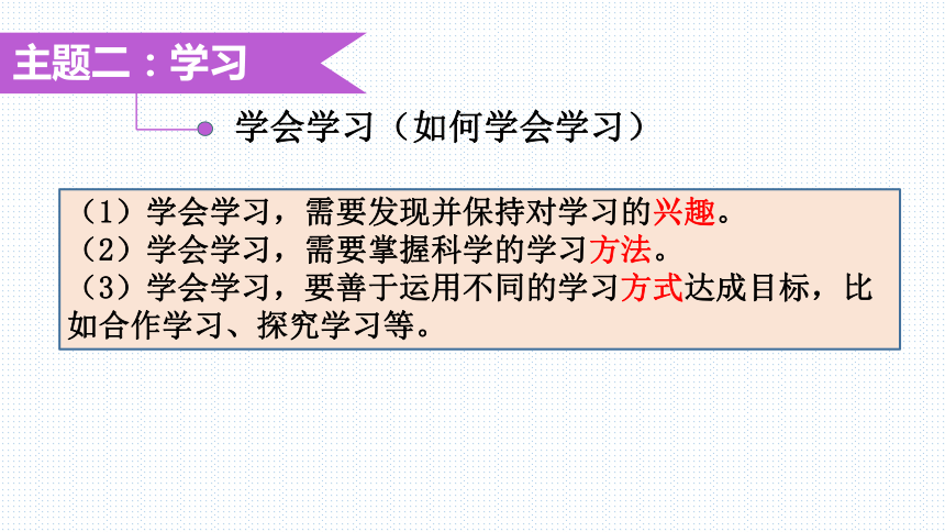 板块6：心理健康模块-2024年中考道德与法治二轮专题复习实用课件（ 51张ppt）