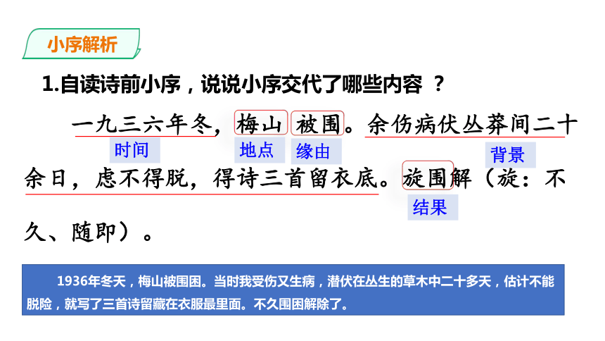 2 梅岭三章 课件（共27张PPT）