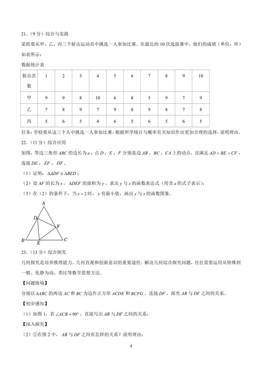 2024年广东省佛山市顺德区中考数学二模试卷(含解析）