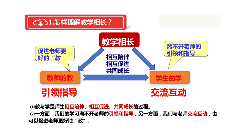 6.2 师生交往 课件(共22张PPT)-2023-2024学年统编版道德与法治七年级上册