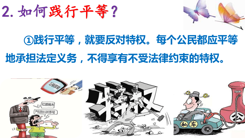 7.2 自由平等的追求 课件(共24张PPT)-2023-2024学年统编版道德与法治八年级下册