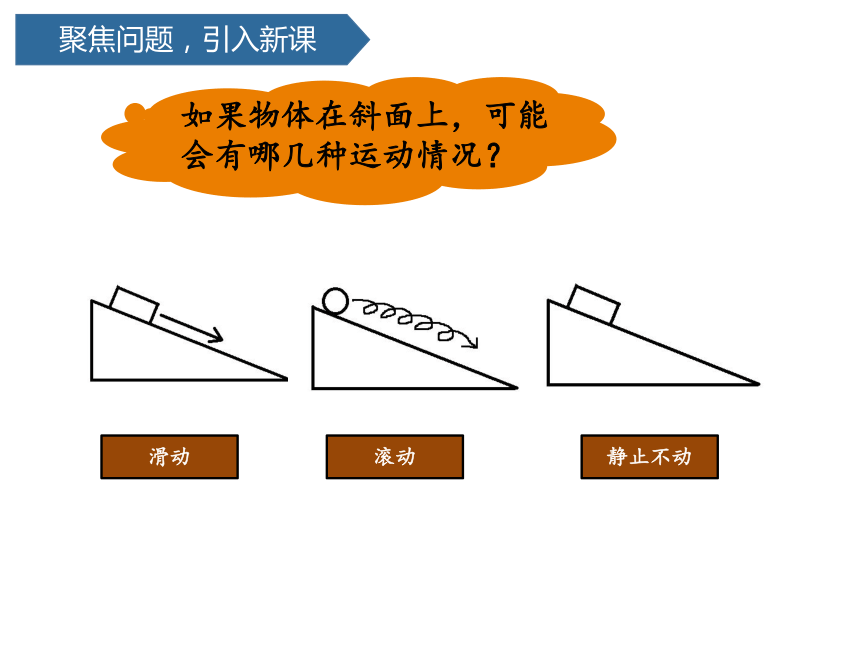 1.4物体在斜面上运动 (课件共14张PPT)