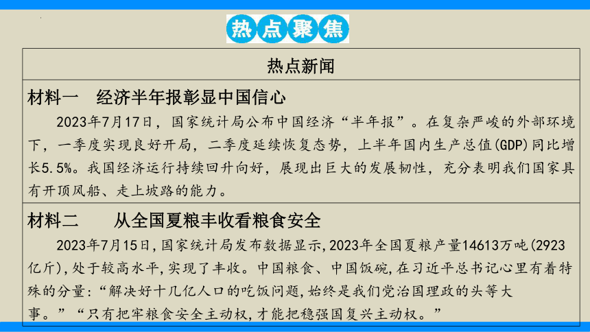 热点7　推动高质量发展实现共同富裕（精讲课件）(共29张PPT)-2024年中考道德与法治必备时政热点专题解读与押题预测（全国通用）