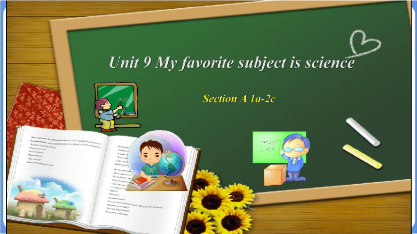 人教版七年级上册Unit 9 My Favorite Subject Is Science Section A 1a-2c课件(共20张PPT)