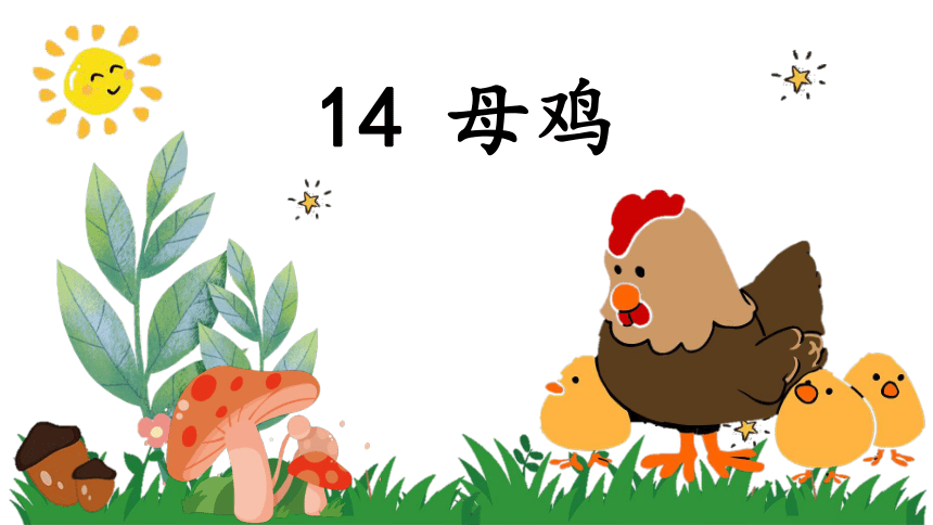 14.母鸡 课件（30张）