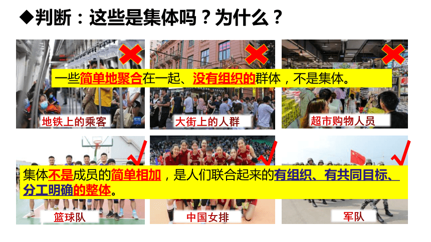 （核心素养目标）6.1 集体生活邀请我 课件(共22张PPT)-2023-2024学年统编版道德与法治七年级下册