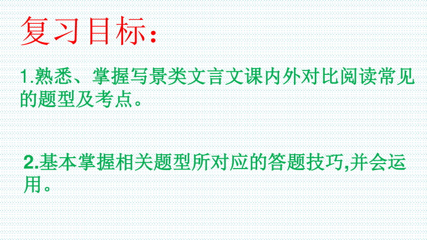 2024年中考语文复习专题《小石潭记》复习 课件(共32张PPT)