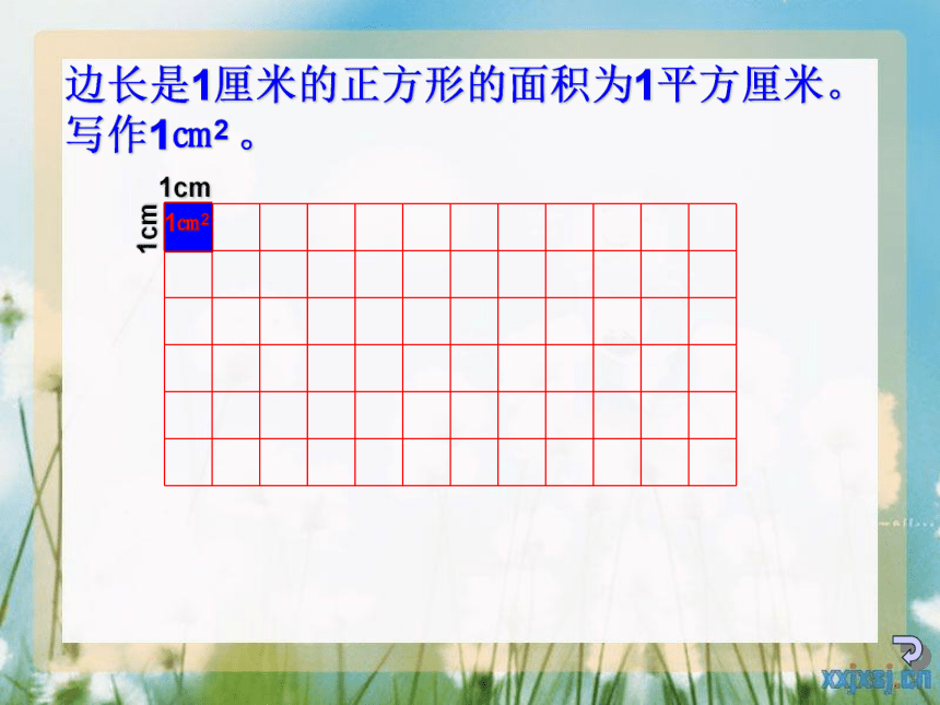 沪教版三上 5.7 正方形与长方形的面积  课件（共22张PPT）