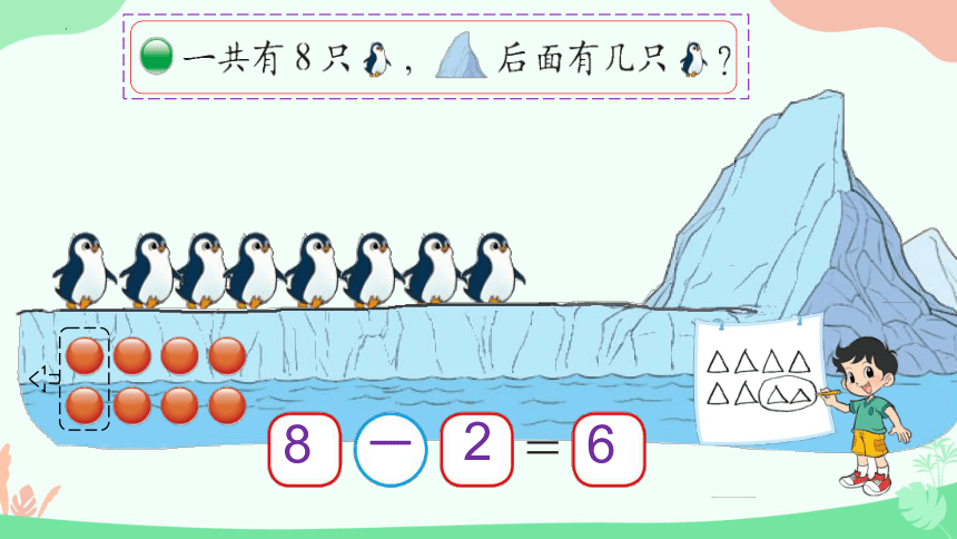 《可爱的企鹅》（课件）-2023-2024学年一年级上册数学北师大版(共10张PPT)