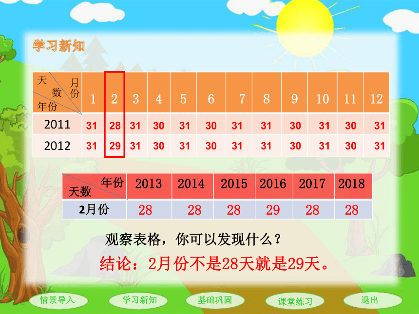 三年级下册数学课件-年、月、日 北京版 (共18张PPT)
