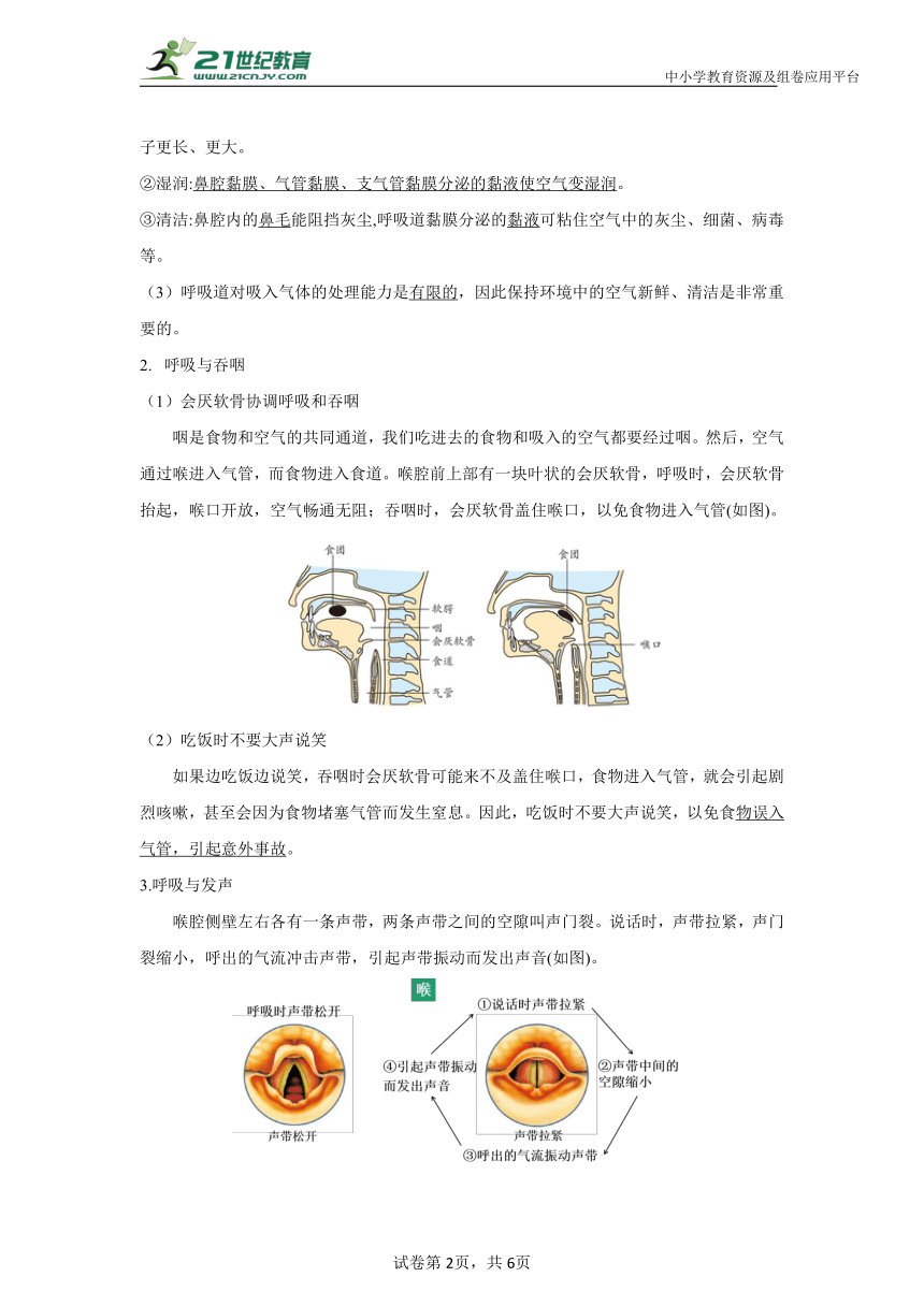 初中生物学【热点--无烟日】考点专练（含解析）