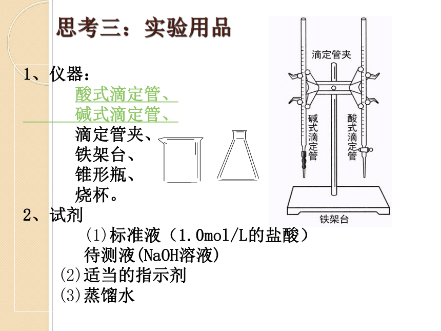 人教高二化学选修4第三章 第二节　水的电离和溶液的酸碱性（共21张PPT）