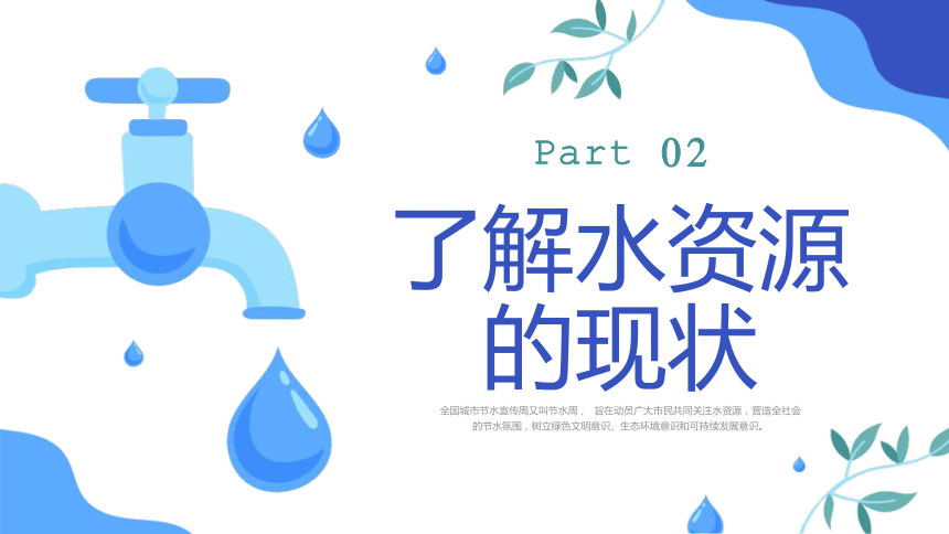 全国城市节水宣传周 课件(共25张PPT)