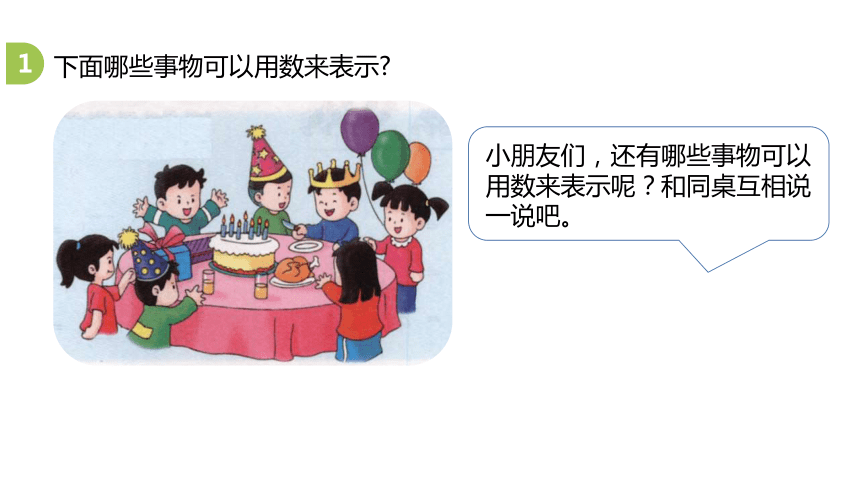 冀教版数学一年级上册整理与评价 20以内数的认识课件（23张PPT)