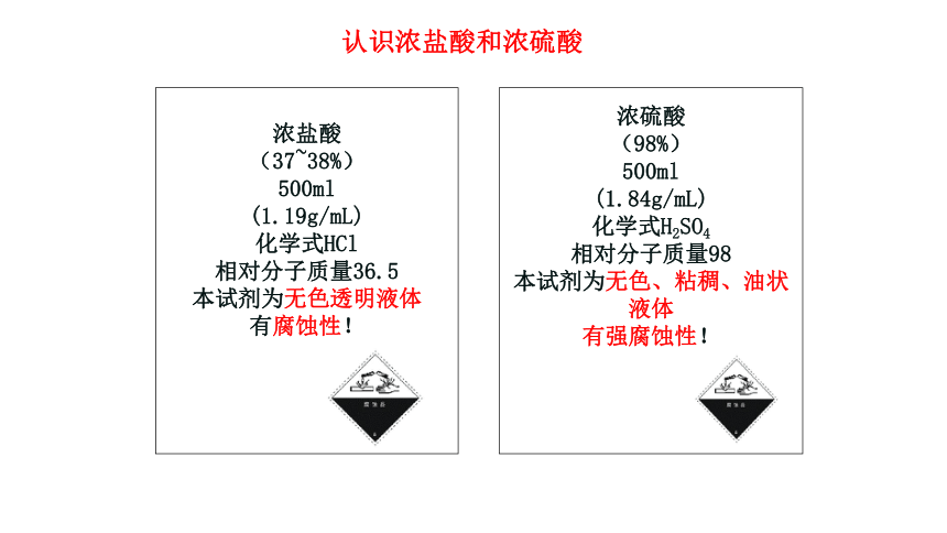 2.1.1 酸及其性质第一课时 课件(共17张PPT) 初中化学 鲁教版（五四制） 九年级全册