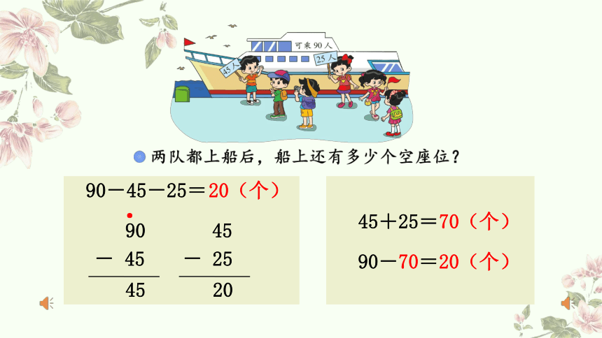 二年级上册数学北师大版：秋游-教学课件第二课时(共12张PPT)