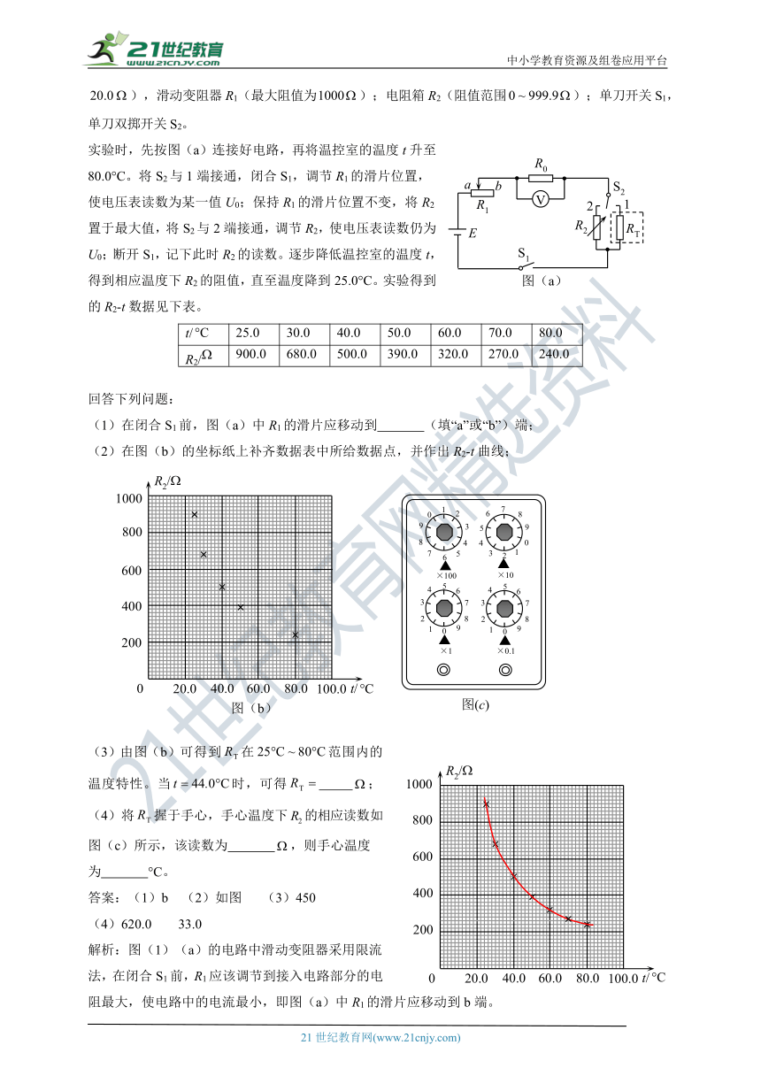 2011-2020年高考物理试卷分类汇编之089a.其它电学实验(上)（含答案及解析）