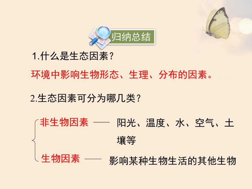 北师大版八年级生物下册 8.23.1 生物的生存依赖一定的环境课件(共28张PPT)