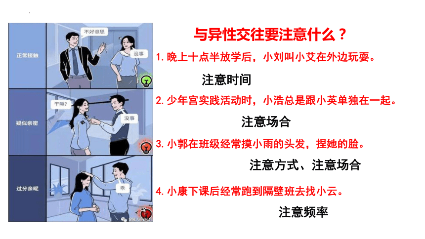 （核心素养目标）2.2 青春萌动 课件(共22张PPT)-2023-2024学年统编版道德与法治七年级下册