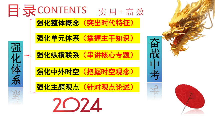 考前20天强化知识体系 专题01 中国古代史-2024年中考历史临考冲刺高分锦囊课件