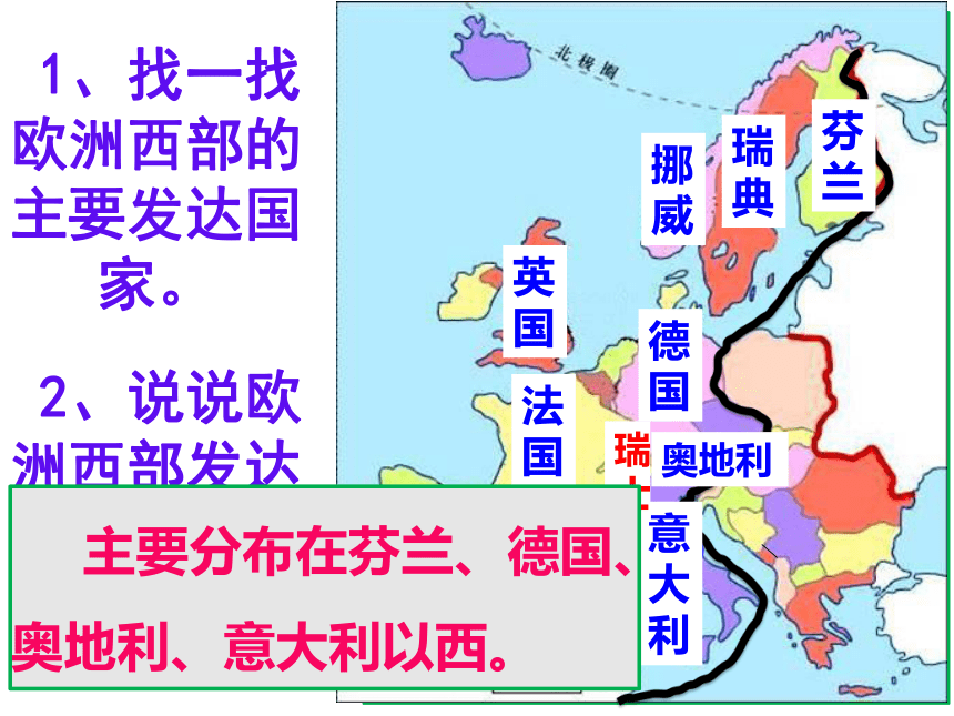 人教版地理七年级下册8.2 欧洲西部 课件(共31张PPT)