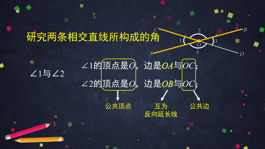 人教版七年级数学下册5.1.1 相交线及相关知识 课件 （65张PPT）