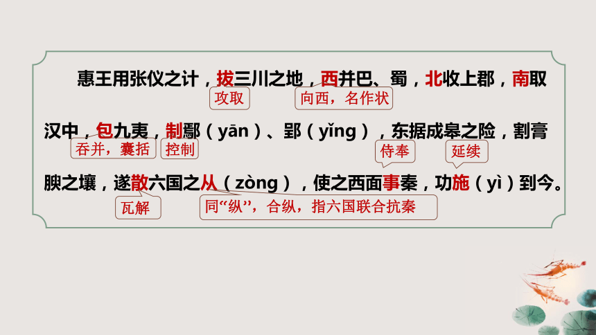 11.1《谏逐客书》课件 (共35张PPT)2023-2024学年统编版高中语文必修下册