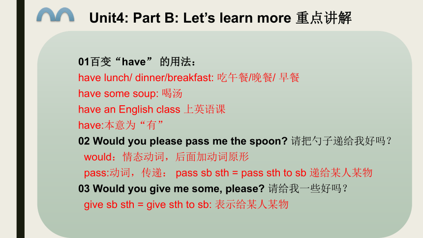 Unit4 At table 课件(共34张PPT)