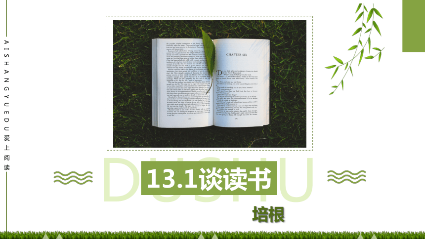 13.1 谈读书 教学课件(共30张PPT)-初中语文人教部编版九年级下册