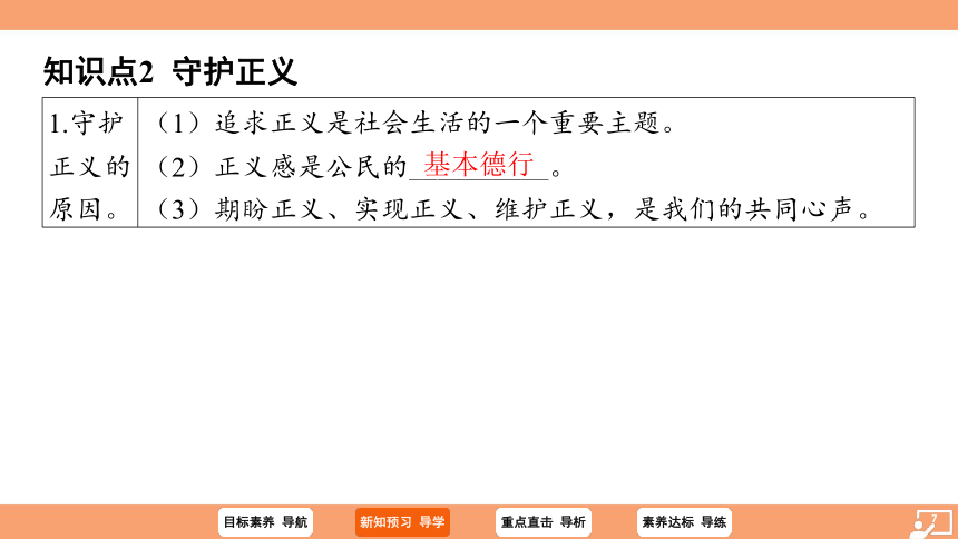 【核心素养目标】8.2 公平正义的守护 课件 （26张PPT）2023-2024学年部编版道德与法治八年级下册