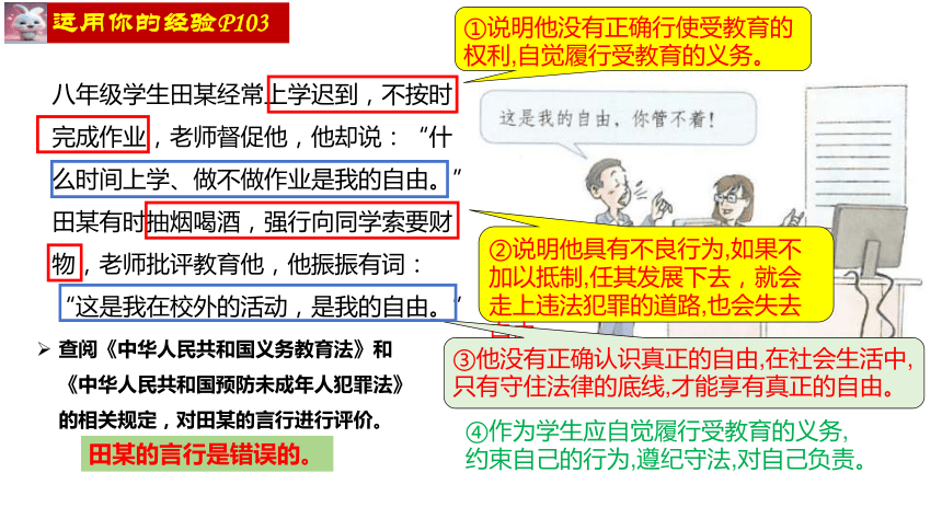 7.2 自由平等的追求 课件(共24张PPT)-2023-2024学年统编版道德与法治八年级下册