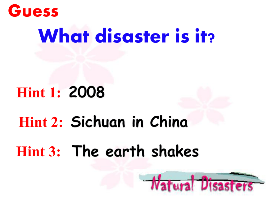 牛津译林版英语八年级上Unit 8 Natural disasters Task课件(26张PPT无素材)